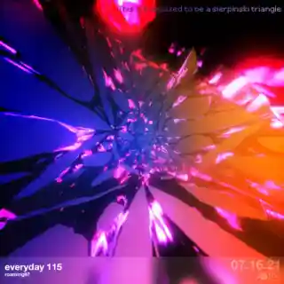 This is supposed to be a sierpinski triangle