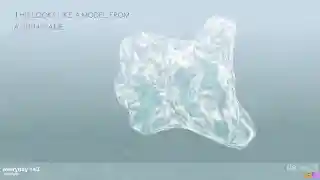 THIS LOOKS LIKE A MODEL FROM A 2004 GAME