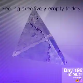 Feeling creatively empty today