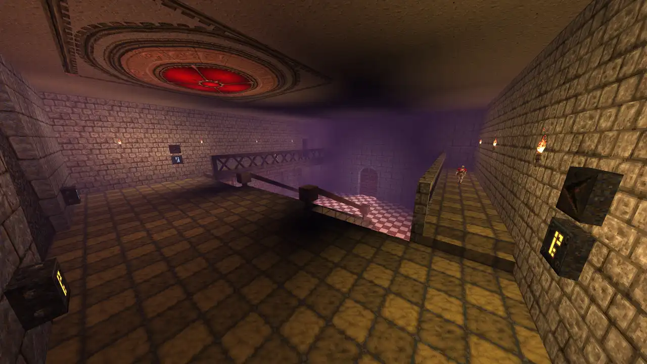 Screenshot #1 of a custom Quake map made by roaming97