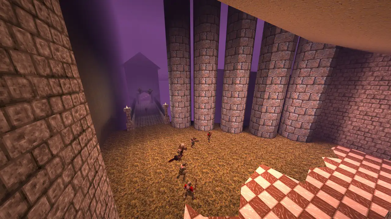 Screenshot #2 of a custom Quake map made by roaming97