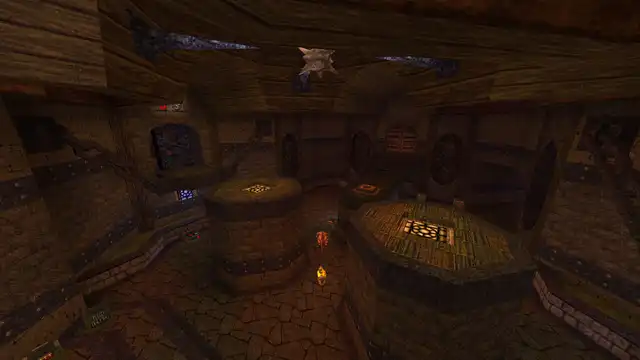 Screenshot of Quake map 'Templum Exsilli'